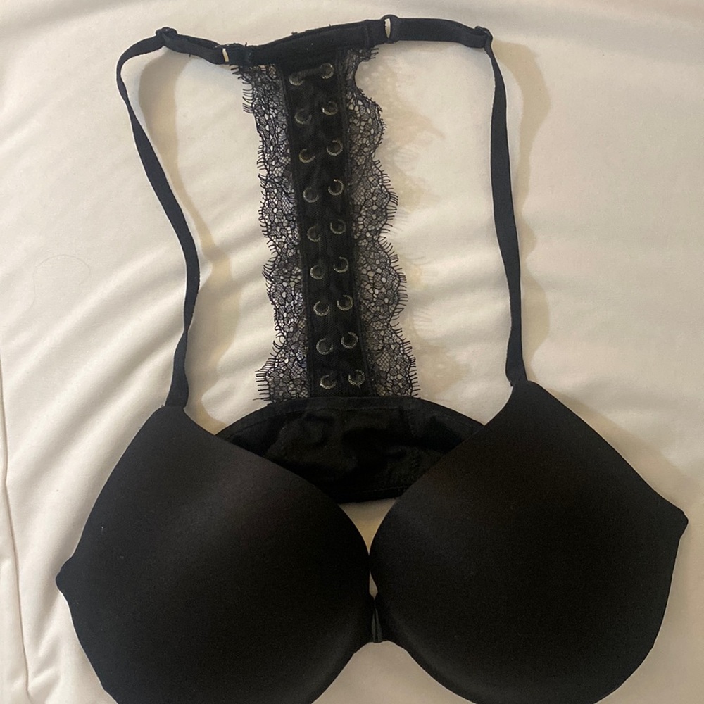 Victoria Secret Black 34C halter bra